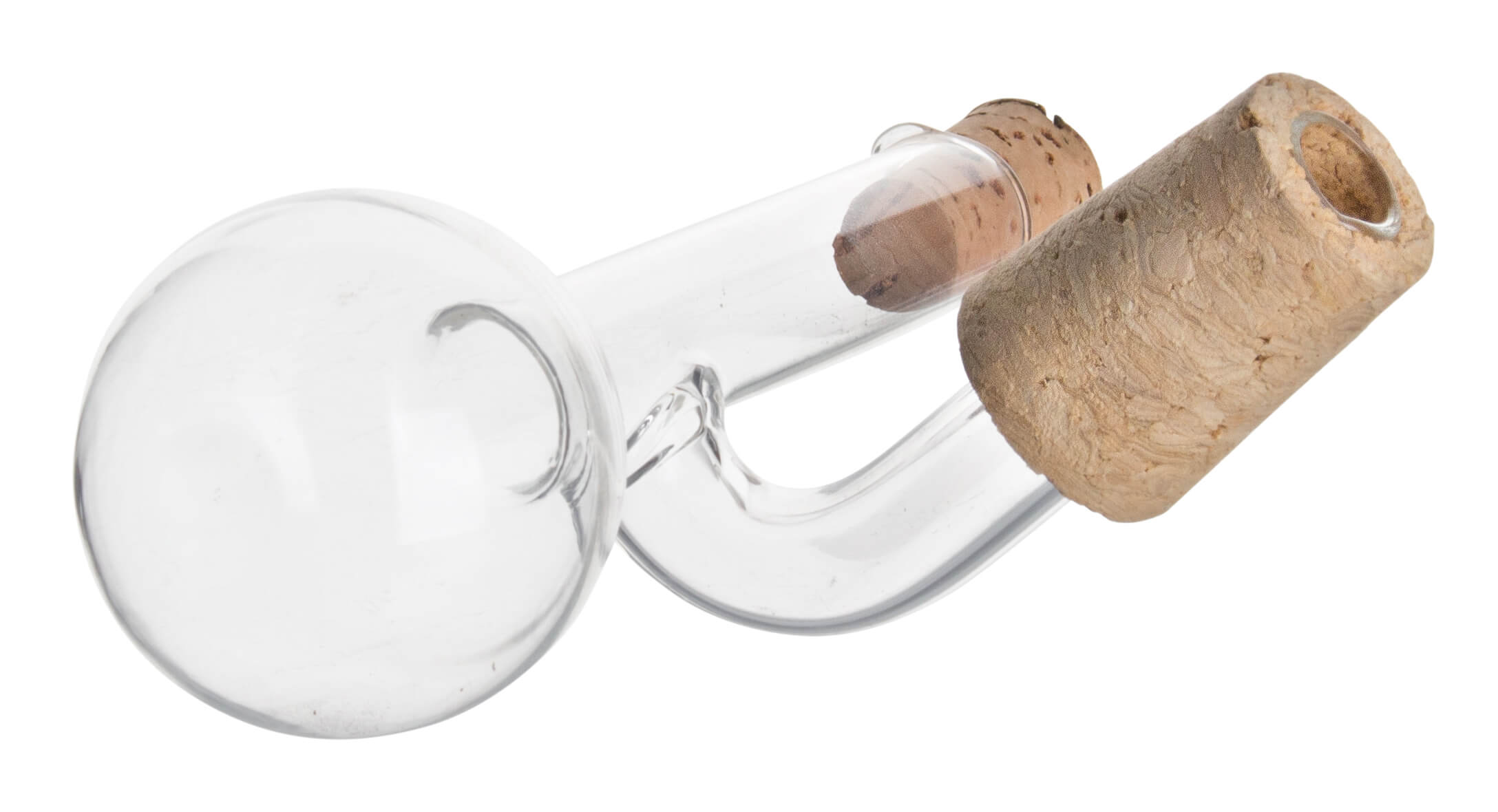 Portioner 2cl, with stopper - glass, natural cork