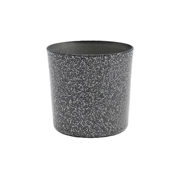 Serving Cup stainless steel antique silver-colored - 8,5x8,5cm/420ml (12 pcs.) Serving Cup stainless steel antique silver-colored - 8,5x8,5cm/420ml (12 pcs.)