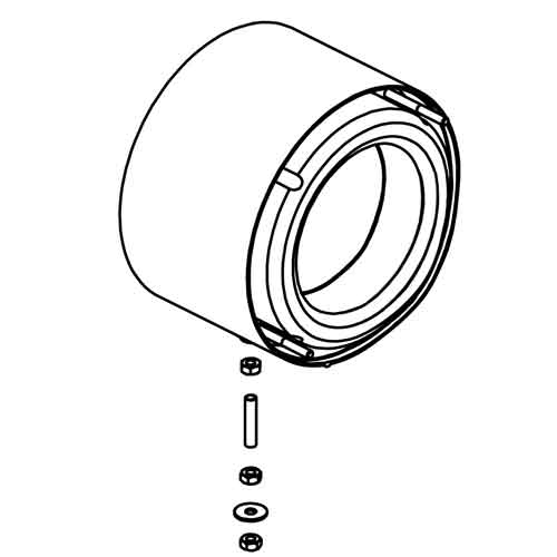 09315 - Santos #9 - complete Stator 220V 50Hz