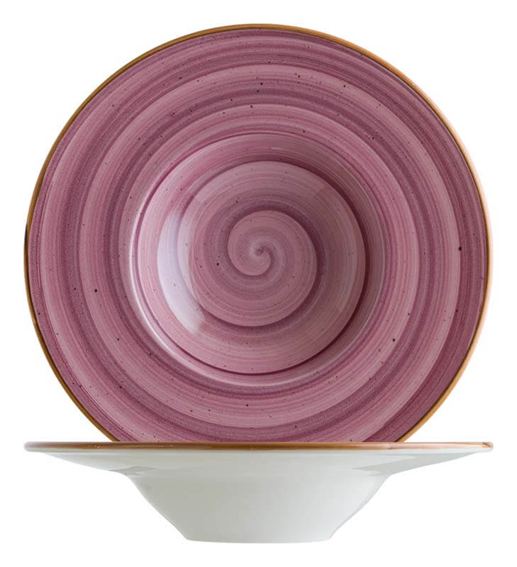 Bonna Aura Blackberry Banquet Pasta plate 28cm purple - 6 pcs. Bonna Aura Blackberry Banquet Pasta plate 28cm purple - 6 pcs.