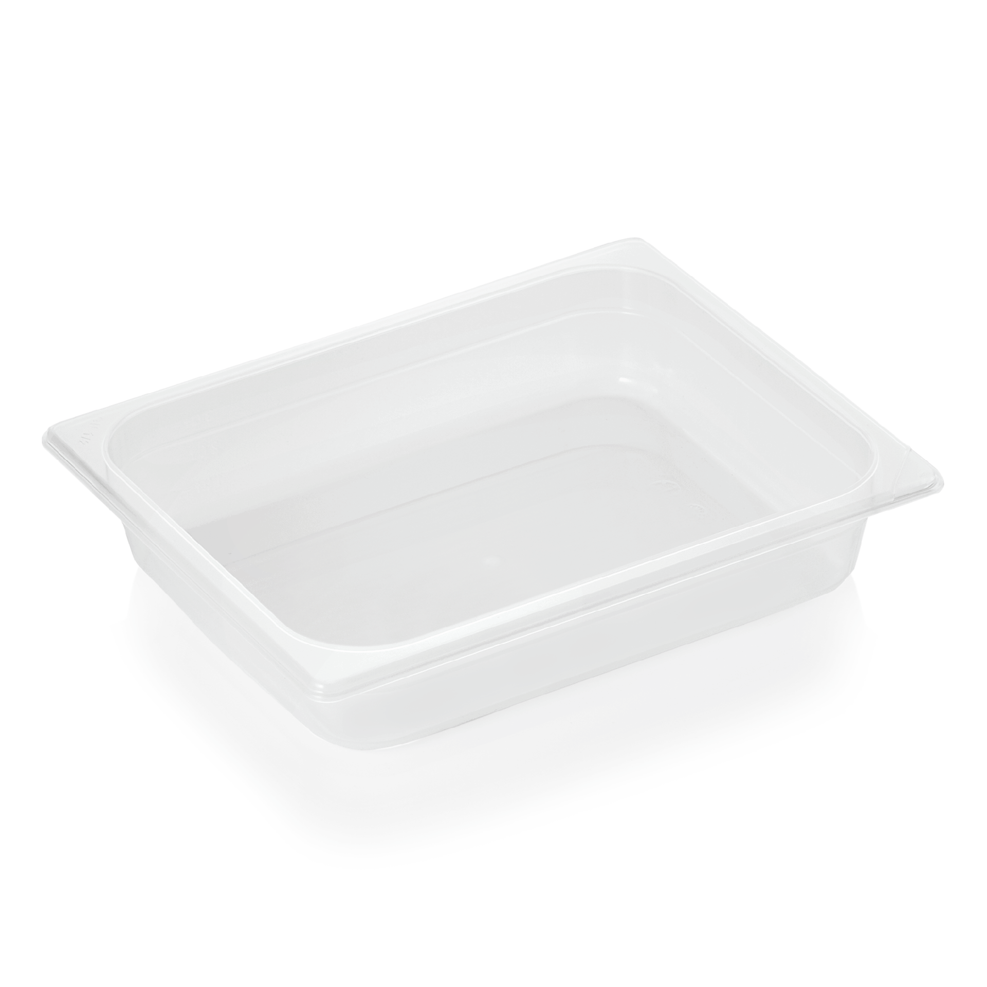 GN 1/2 container with scale, polypropylene - H 6,5cm (GN 89 series)
