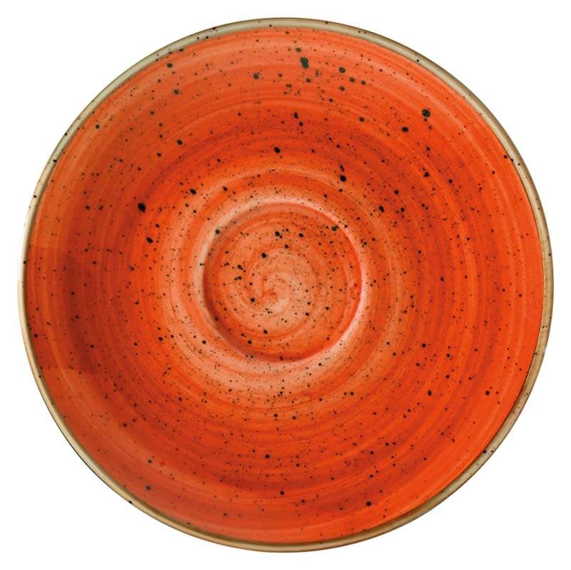 Bonna Aura Terracotta Rita Saucer 12cm orange - 6 pcs. Bonna Aura Terracotta Rita Saucer 12cm orange - 6 pcs.