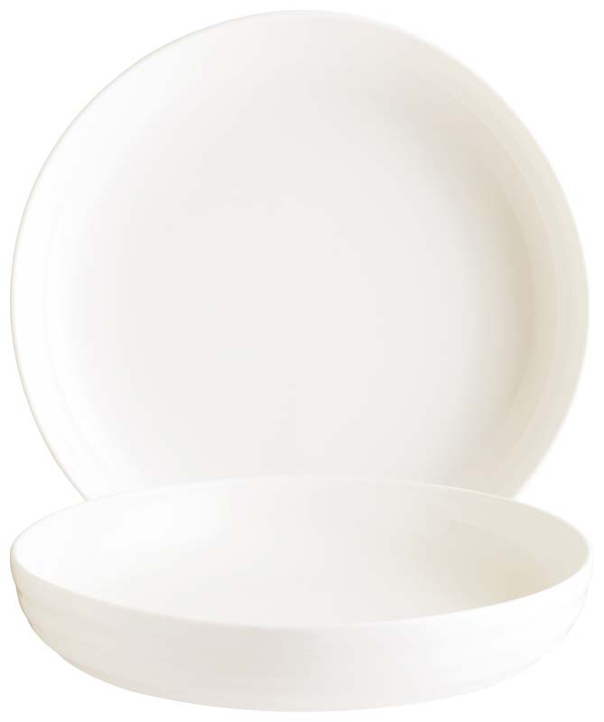 Bonna Pott Bowl Cream 22cm cream - 6 pcs. Bonna Pott Bowl Cream 22cm cream - 6 pcs.