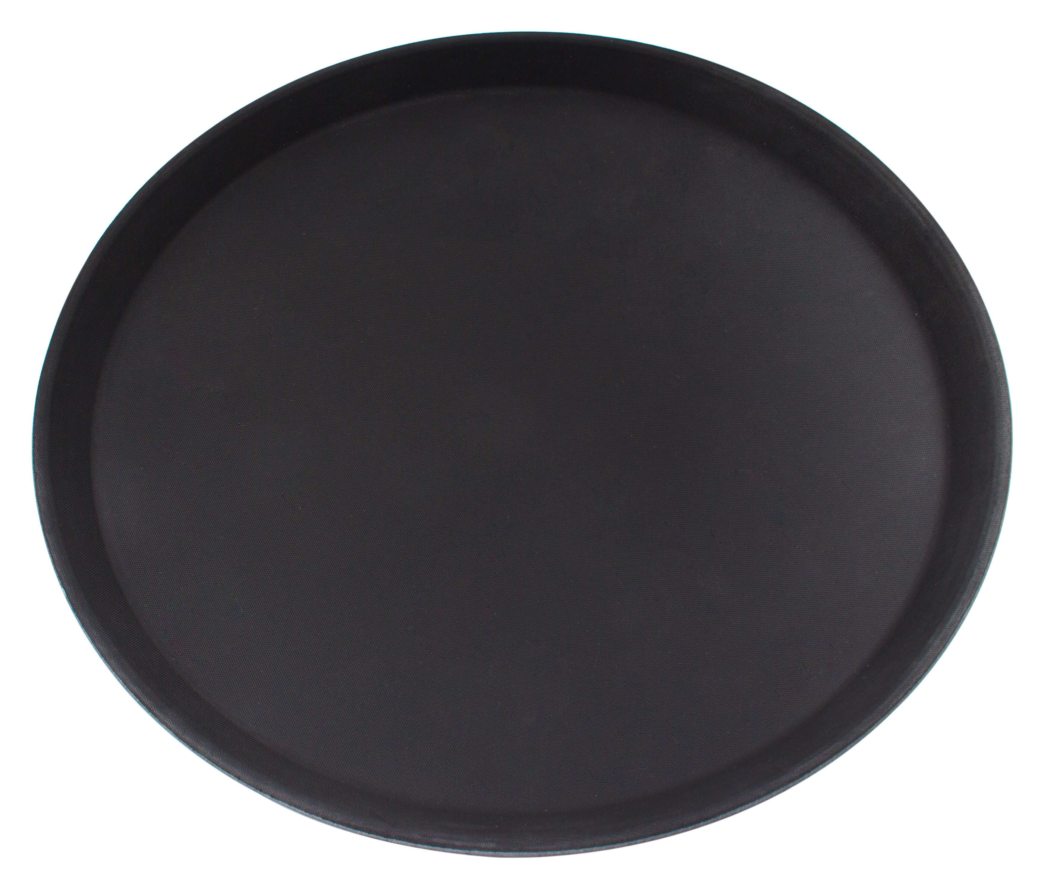 Tray, fyber glass, black, 36cm