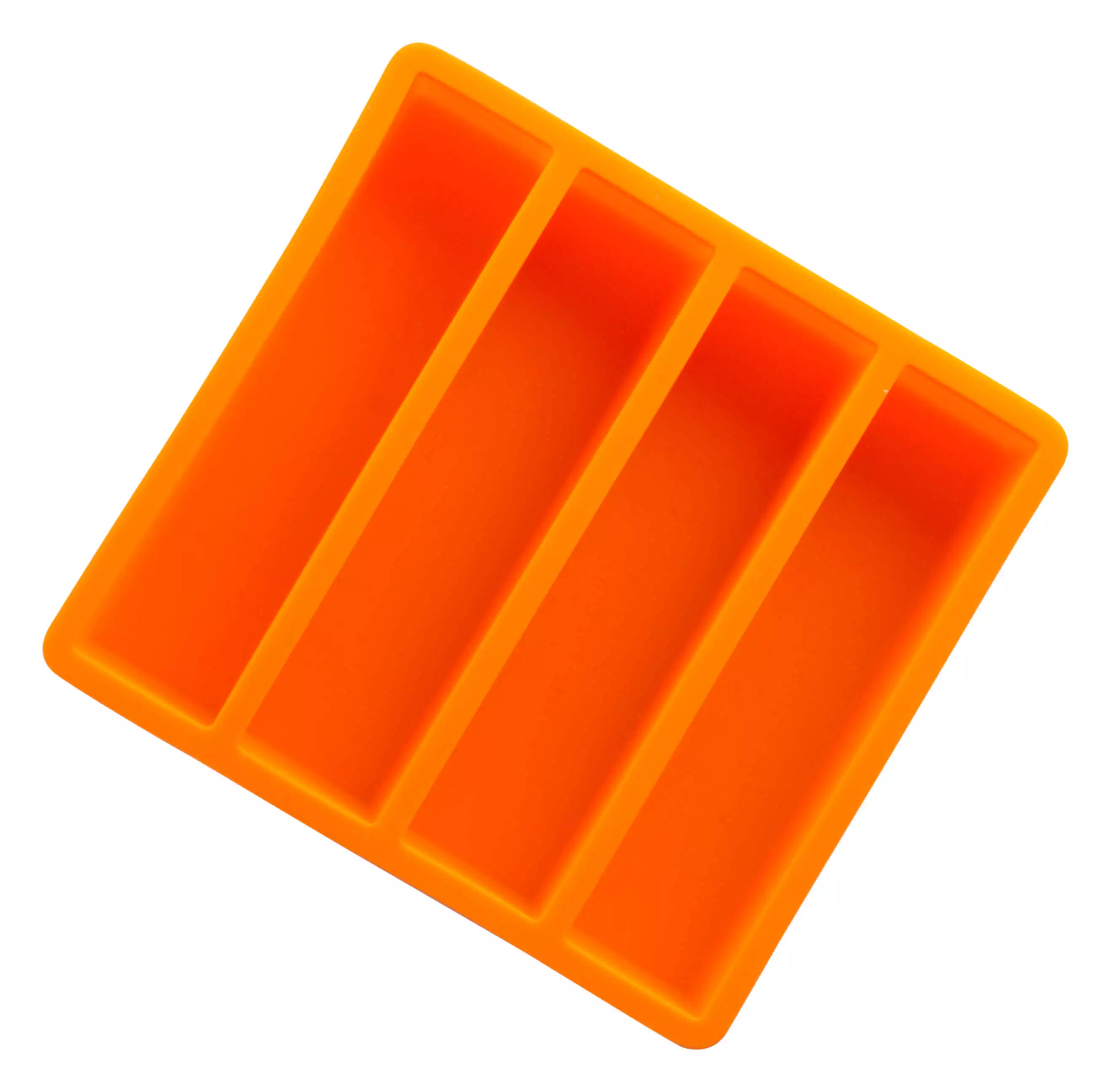 COLLINS ICE MOLD – FOOD GRADE RUBBER / ORANGE – Cocktail Kingdom