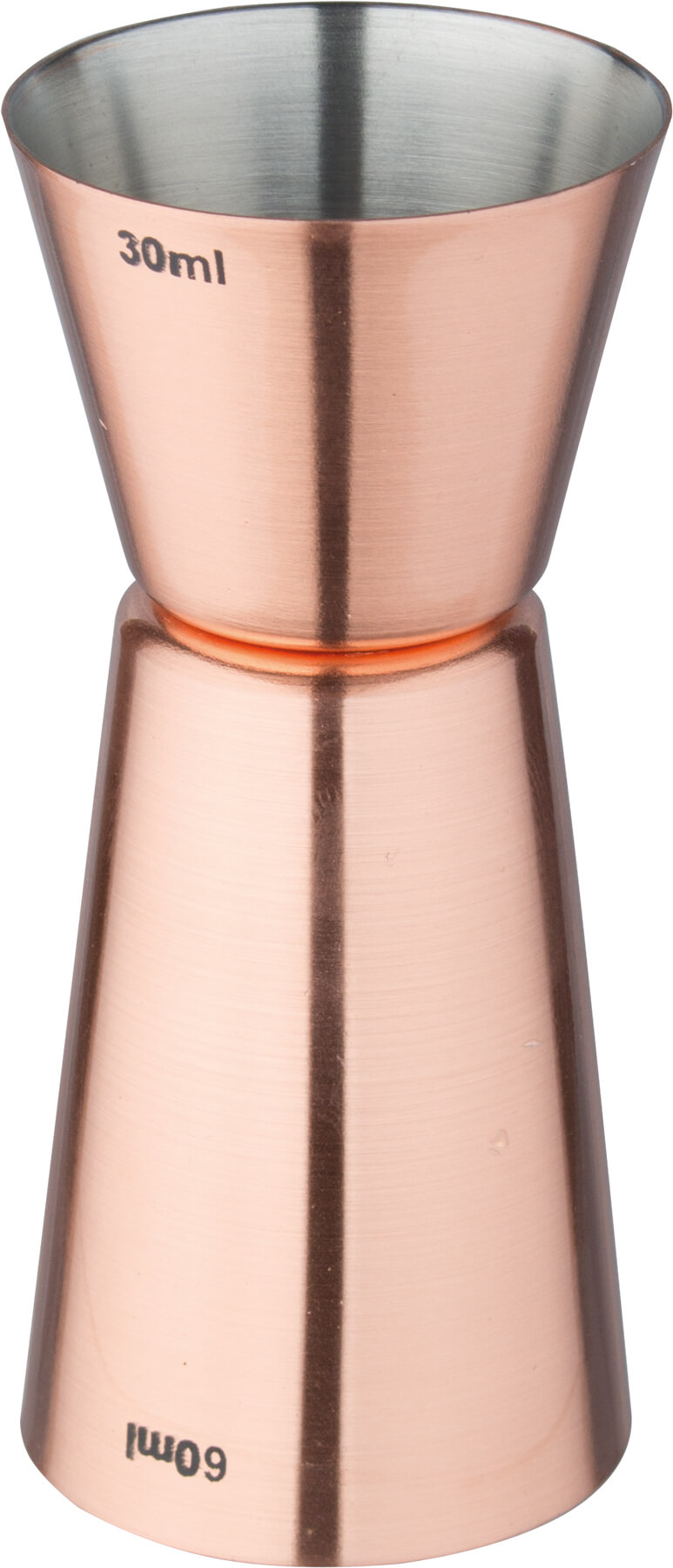 Double Jigger, copper color - stainless steel (3/6cl)