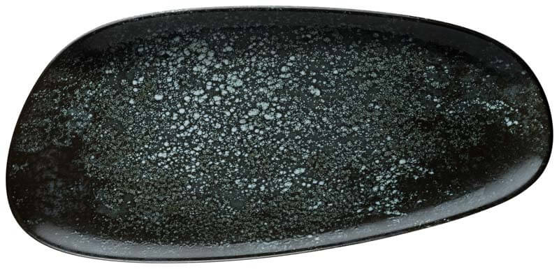 Bonna Cosmos Black Vago Plate 36cm black - 12 pcs. Bonna Cosmos Black Vago Plate 36cm black - 12 pcs.