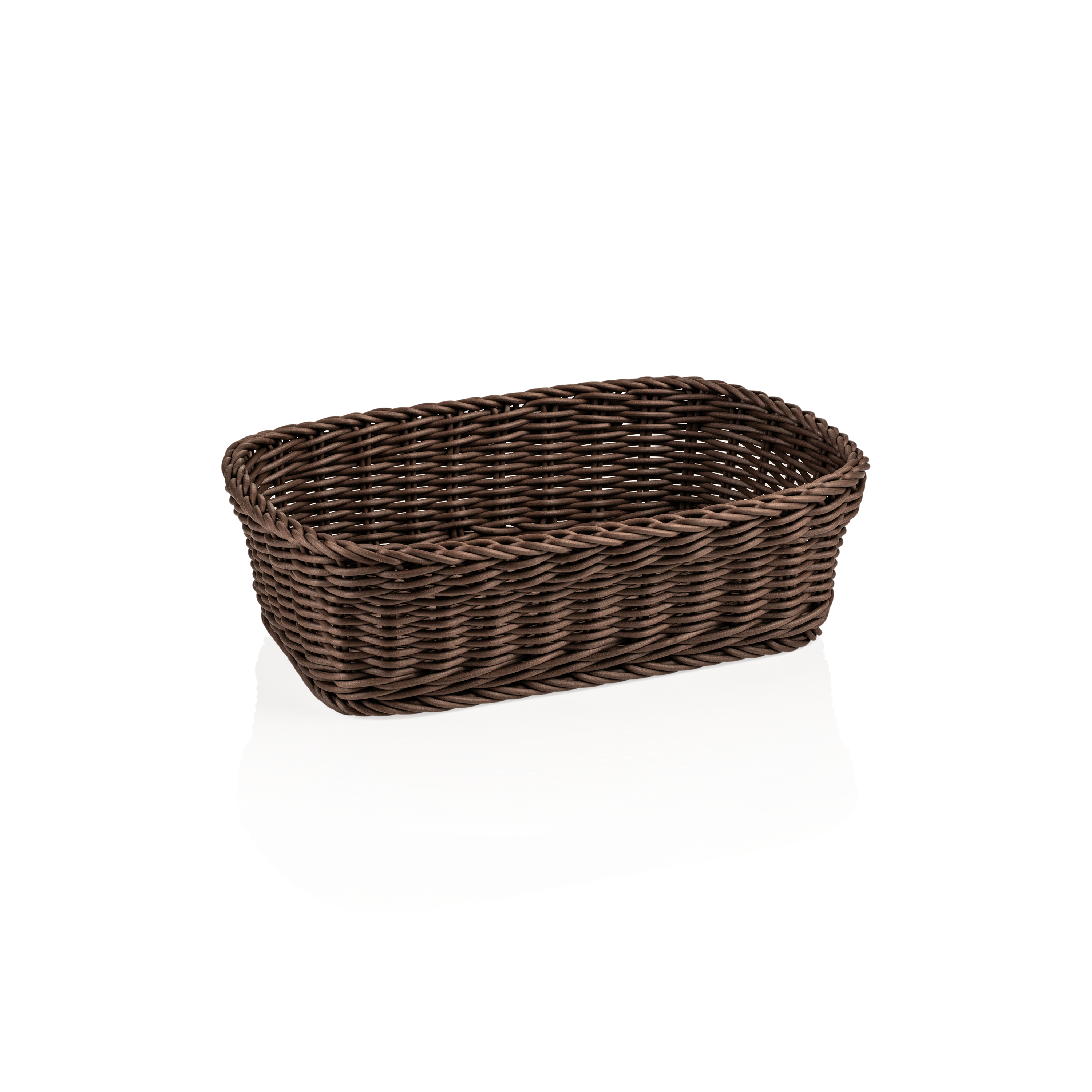 Polypropylene basket brown - various sizes