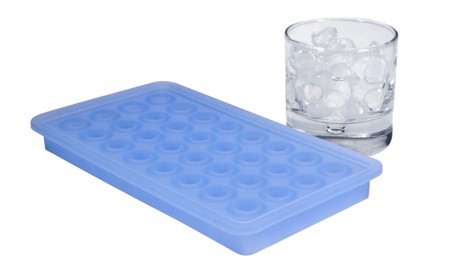 Ice tray pearls, Lurch - platinum-silicone (2cm)