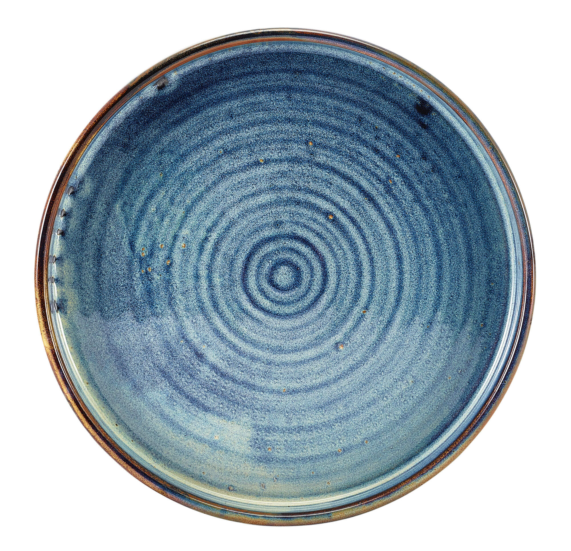 Presentation plate Terra Aqua Blue - 21cm (6 pcs.)