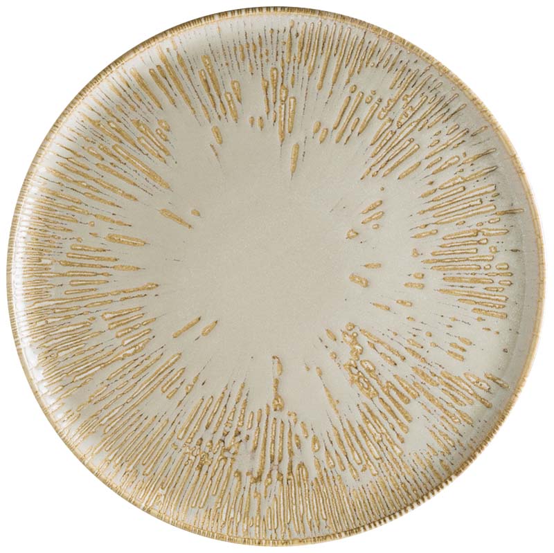 Bonna Snell Sand Gourmet Pizza plate 32cm beige - 6 pcs. Bonna Snell Sand Gourmet Pizza plate 32cm beige - 6 pcs.