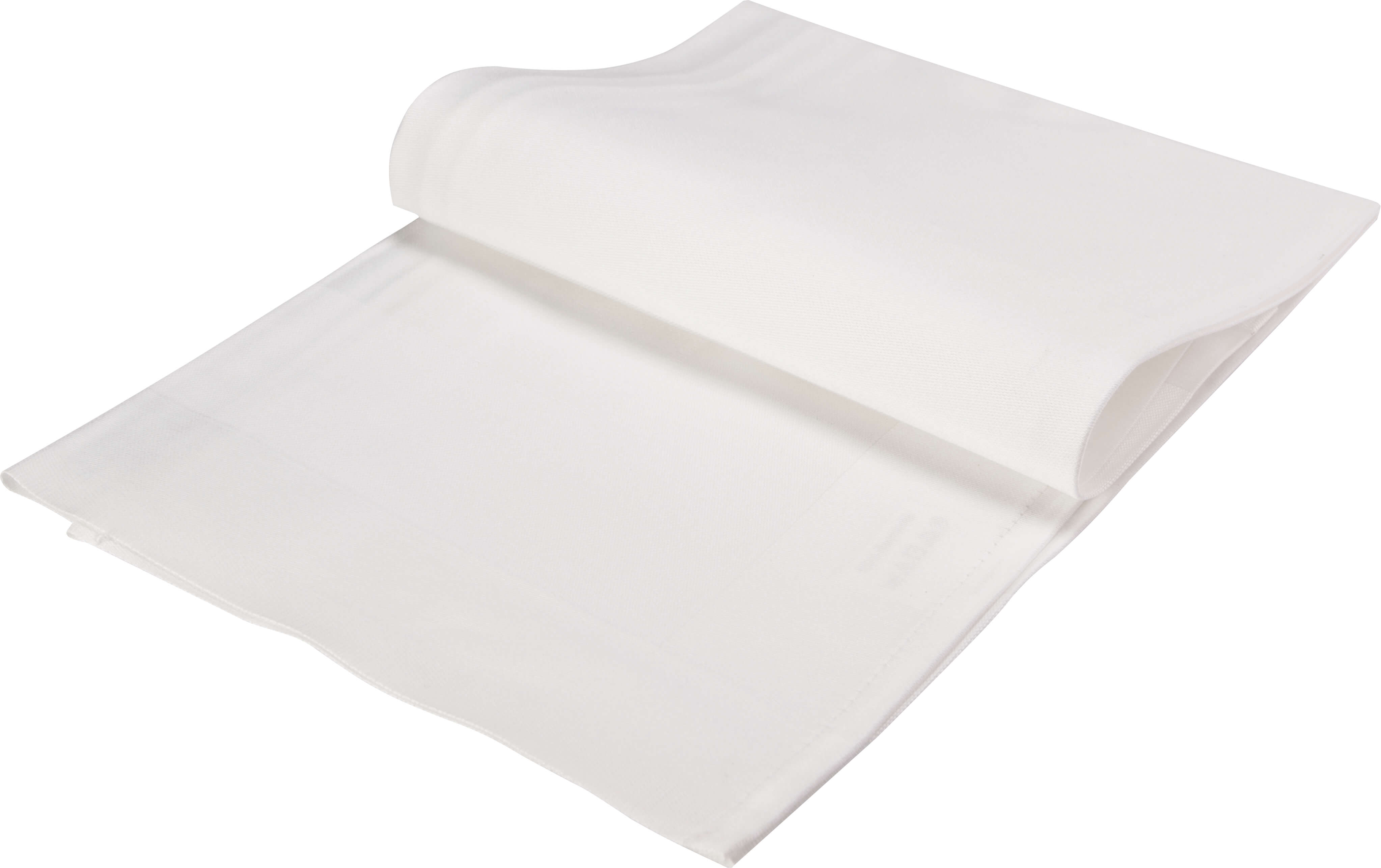 Hand napkin, 50x50cm, white