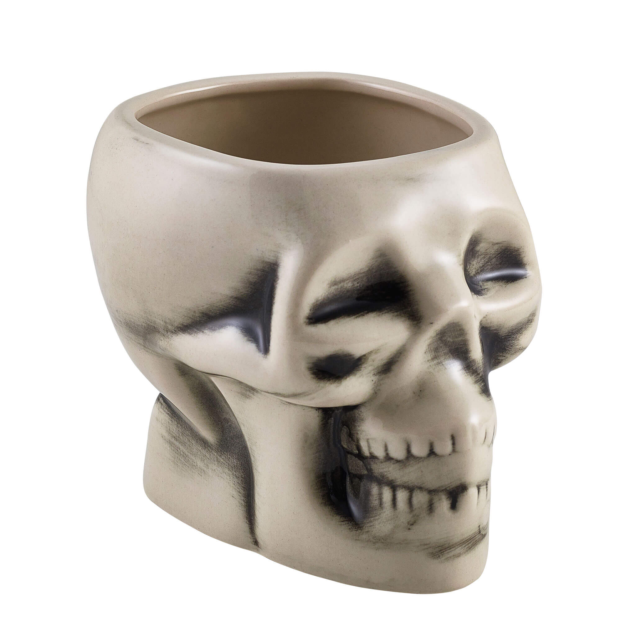 Tiki skull mug, white - 400ml
