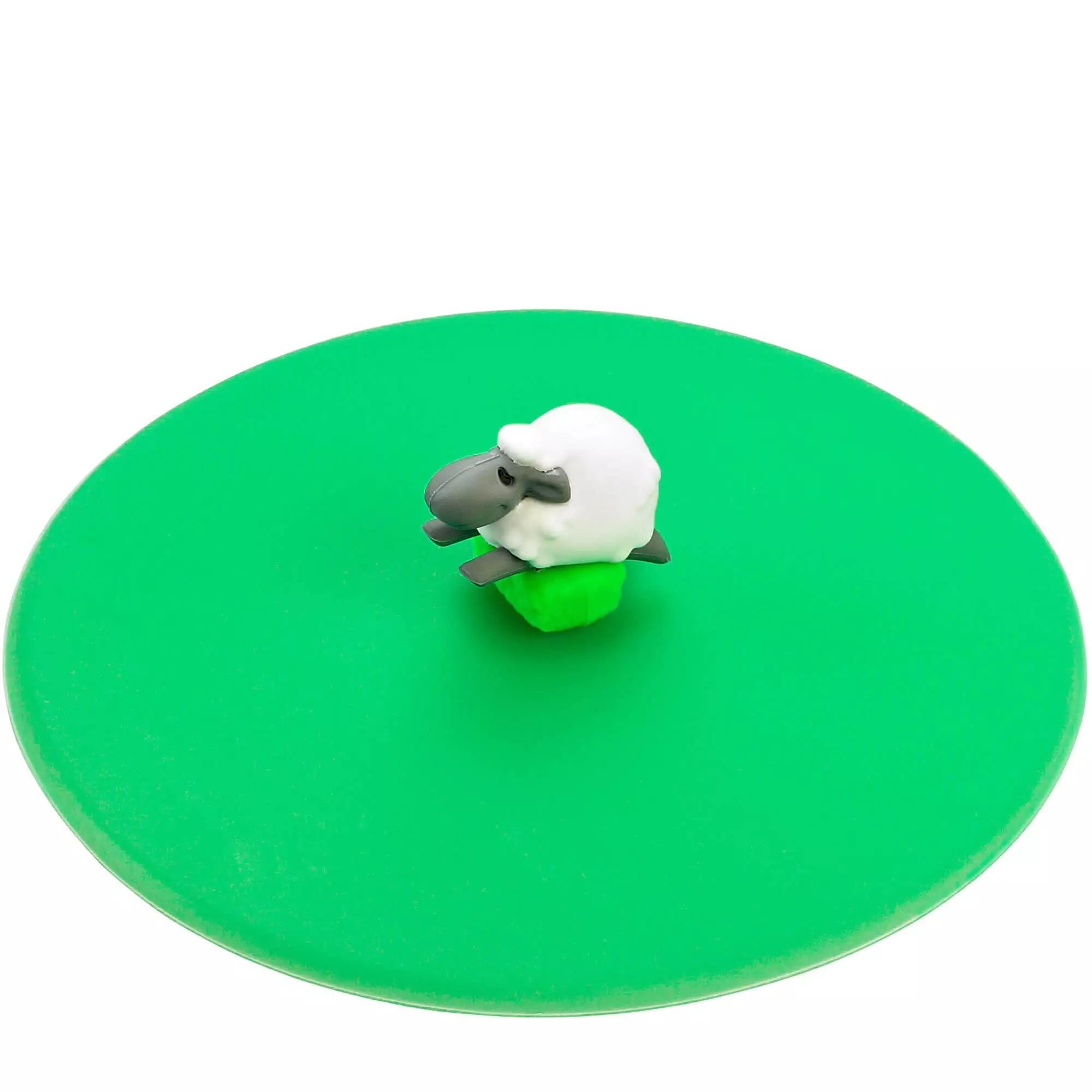 Glass lid silicone, Lurch - farm animals sheep (10,5cm) Glass lid silicone, Lurch - farm animals sheep (10,5cm)