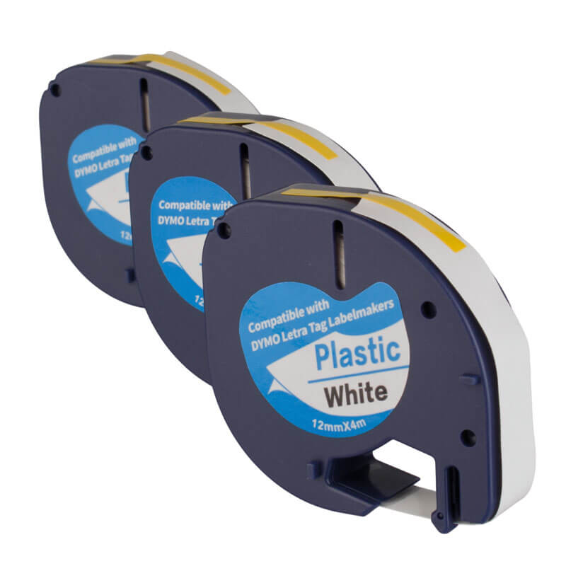 Dymo Letratag label tape - 12 x 4 mm (3 pcs.)