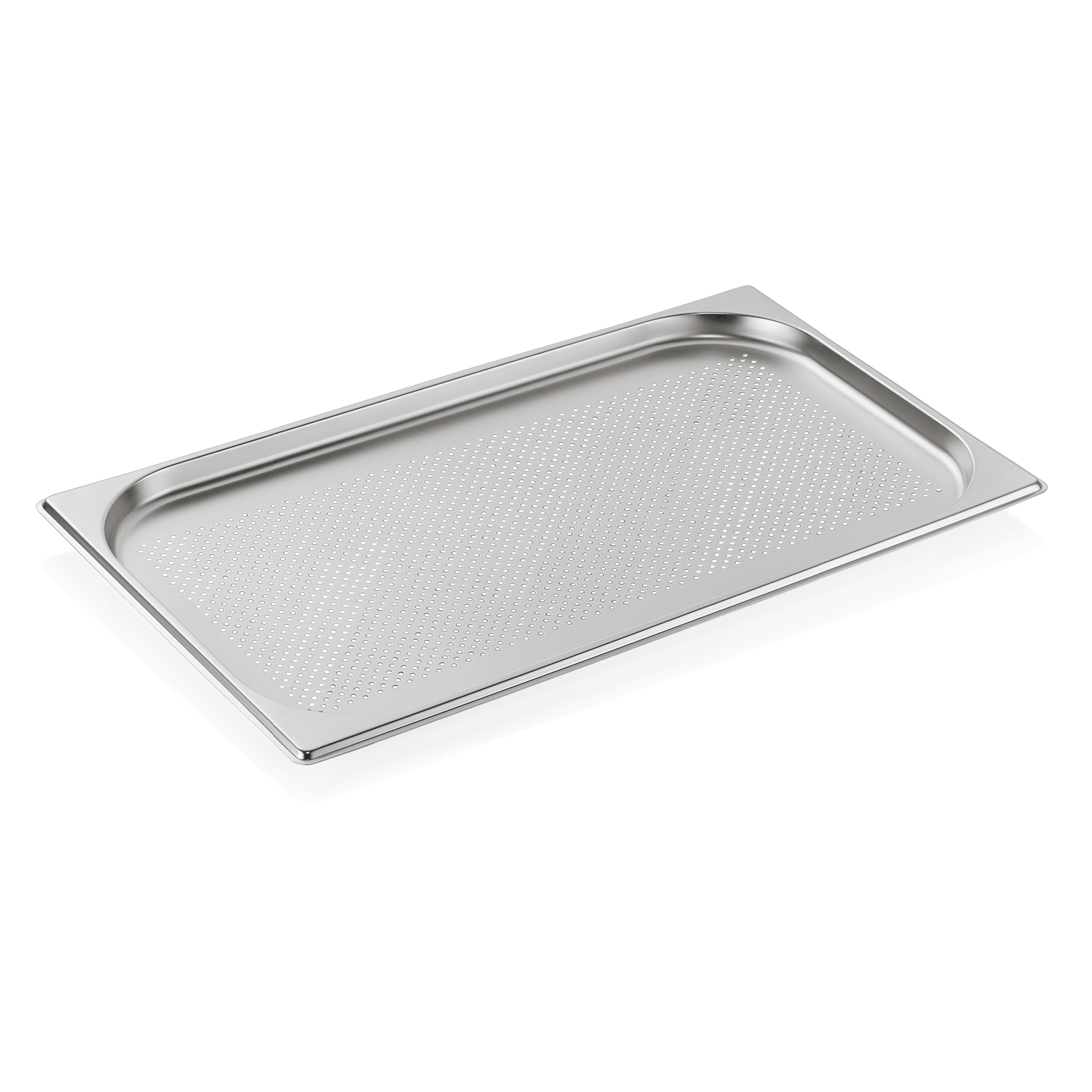 GN 1/1 container, bottom perforated, CNS, GN ESSENTIALS - 2cm (6 pcs.) GN 1/1 container, bottom perforated, CNS, GN ESSENTIALS - 2cm (6 pcs.)
