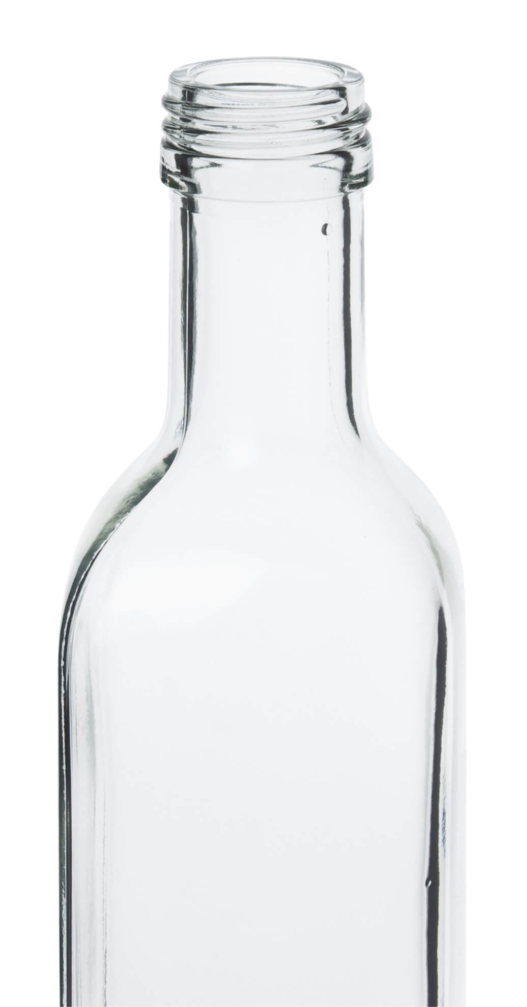 Glass bottle square - 500ml