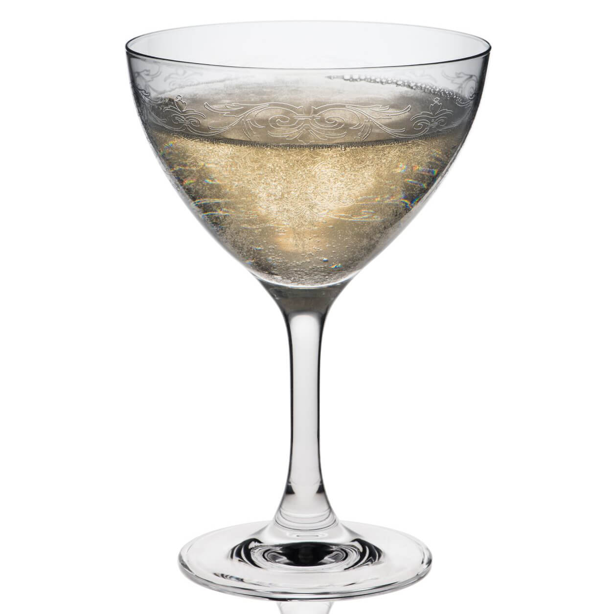 Martini glass Classic Cocktail, vintage design, Rona - 250ml (6 pcs.)