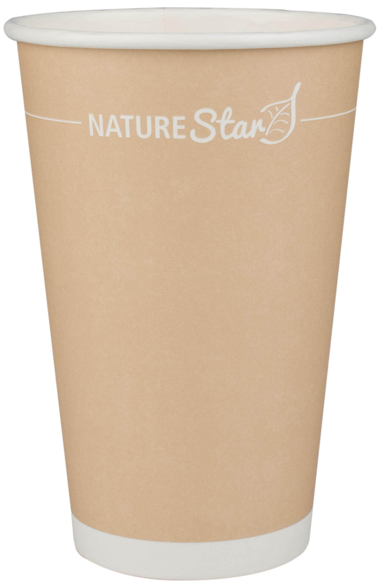 Coffee cups paper, brown - 400ml