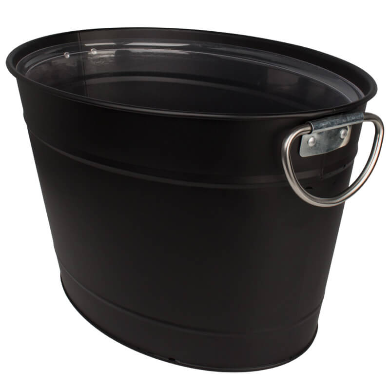 Drinks tub black with insert - 40x28x22cm Drinks tub black with insert - 40x28x22cm