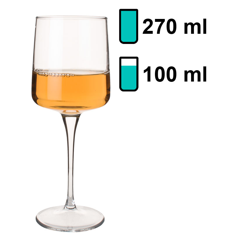 White wine glass Iconic, Pasabahce - 270ml (6 pcs.)