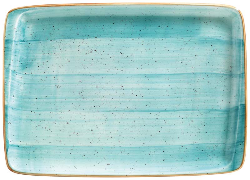Bonna Aura Aqua Moove plate 36x25cm turquoise - 6 pcs. Bonna Aura Aqua Moove plate 36x25cm turquoise - 6 pcs.