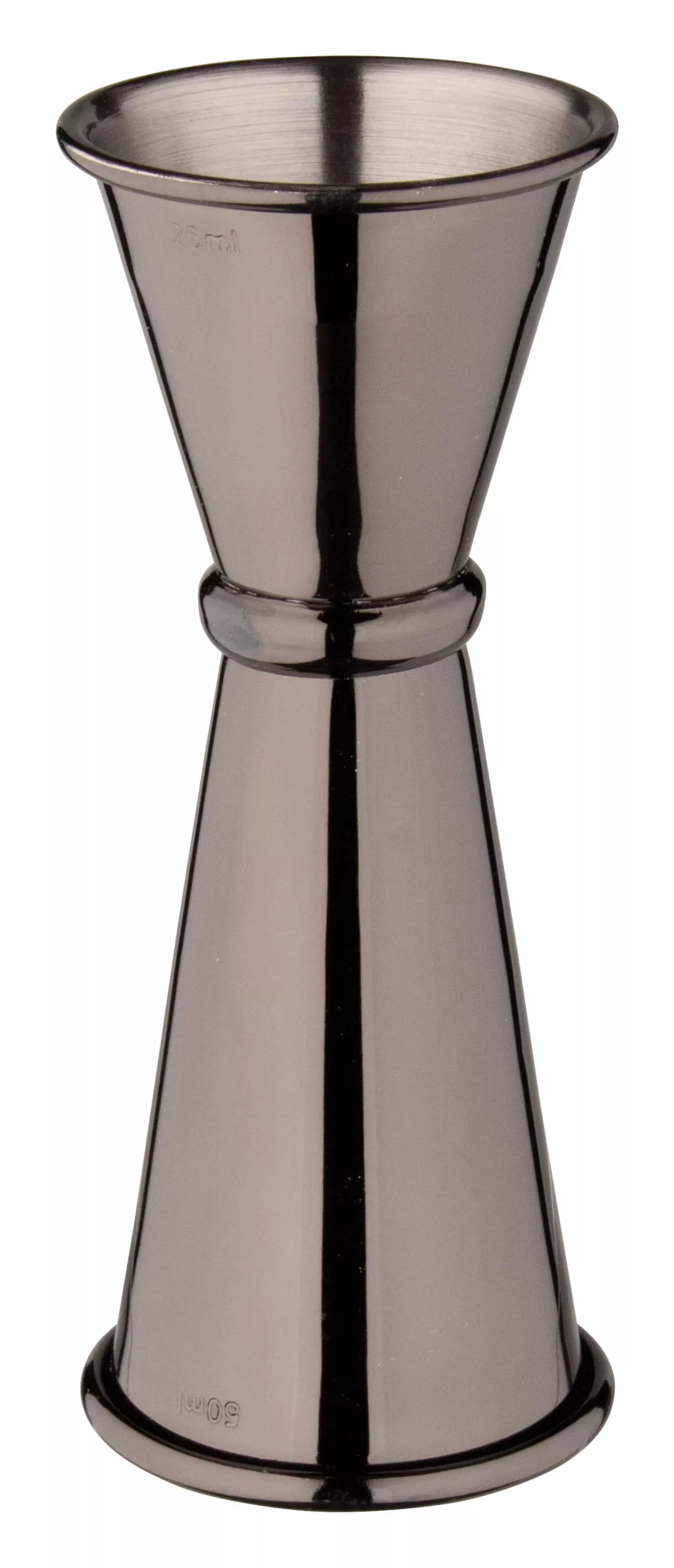 Jigger, poliert - gunmetal black (25/50ml) Jigger, poliert - gunmetal black (25/50ml)