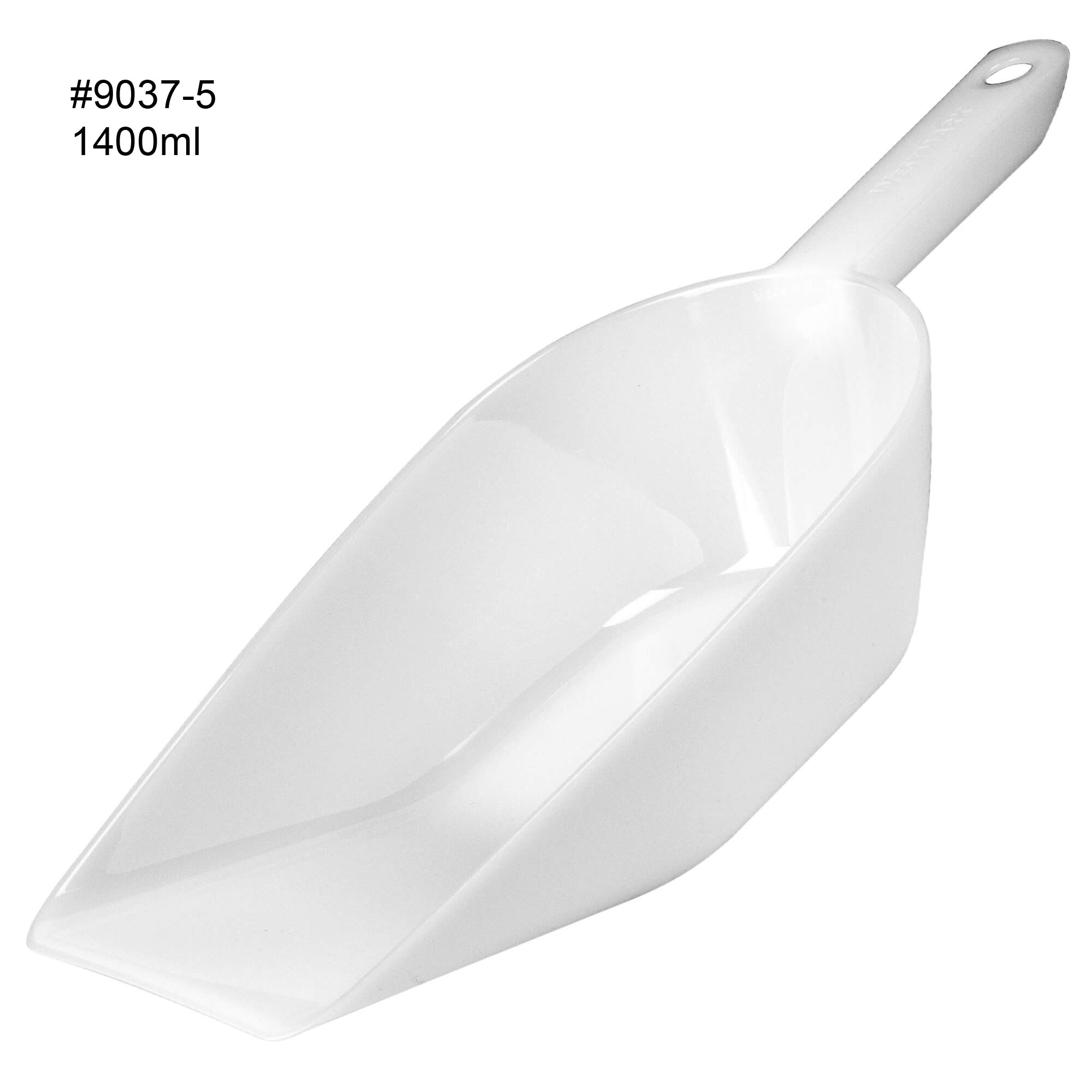 Ice scoop, HD-PE plastic - 125ml