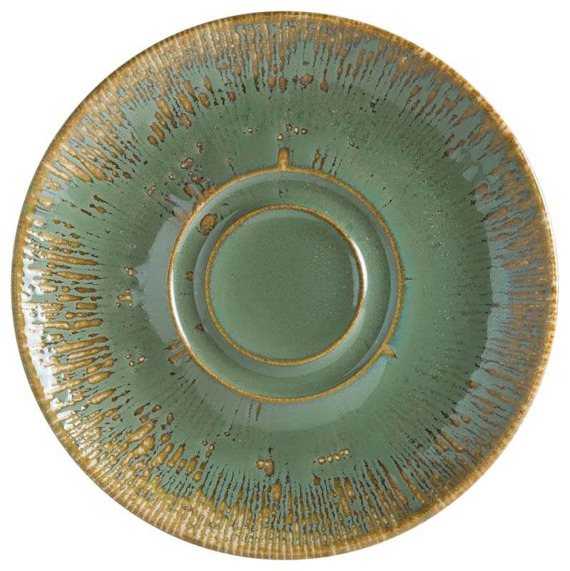 Bonna Snell Sage Gourmet Multi purpose saucer 19cm green - 12 pcs.