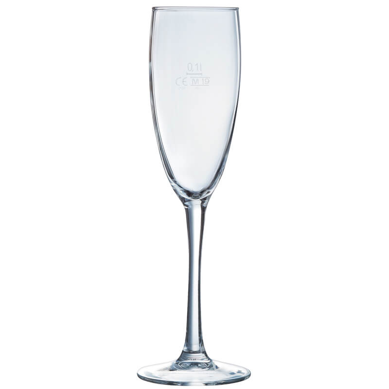 Champagne glass Vina, Arcoroc - 190ml, 0,1l CM (18 pcs.)