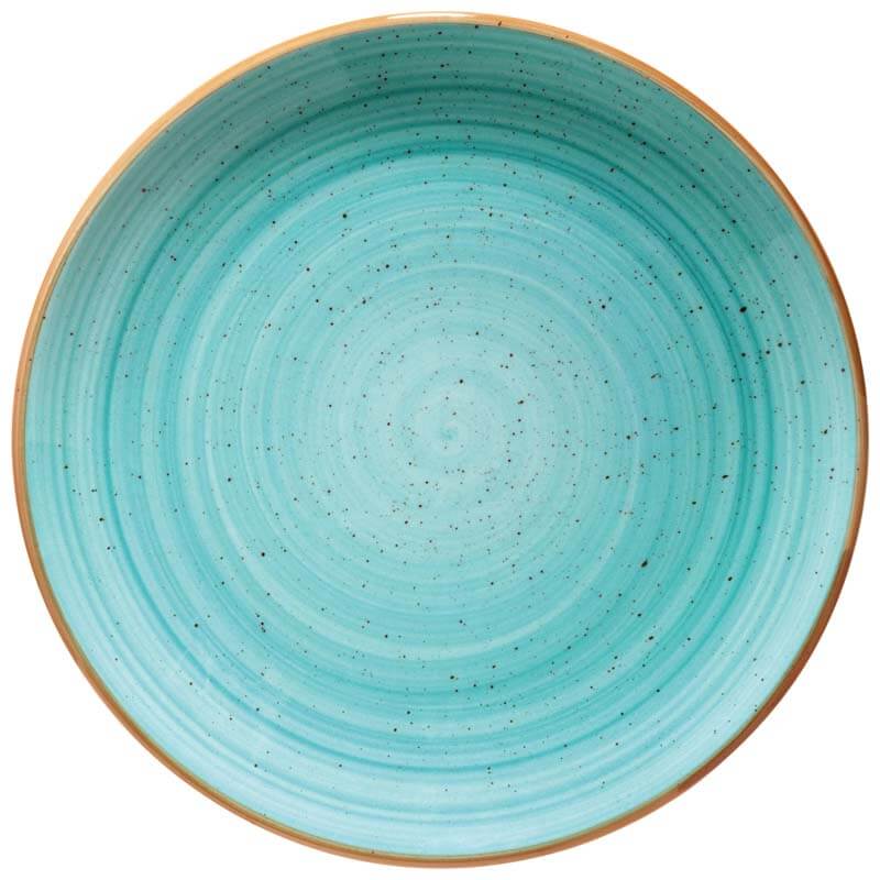 Bonna Aura Aqua Gourmet Plate 30cm turquoise - 6 pcs.