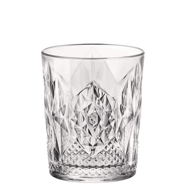 Whisky glass Stone, D.O.F., Bormioli Rocco - 390ml (1 pc.)