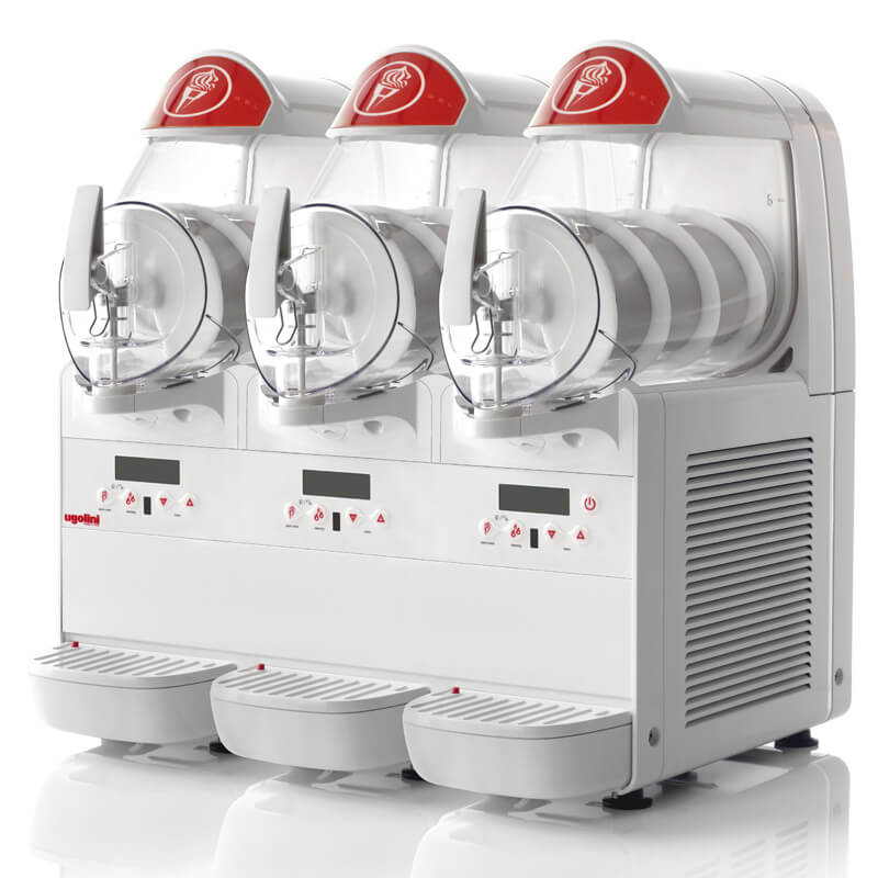 MINIGEL PLUS 3 R290 ice cream maker, 3 x 6 liter containers MINIGEL PLUS 3 R290 ice cream maker, 3 x 6 liter containers
