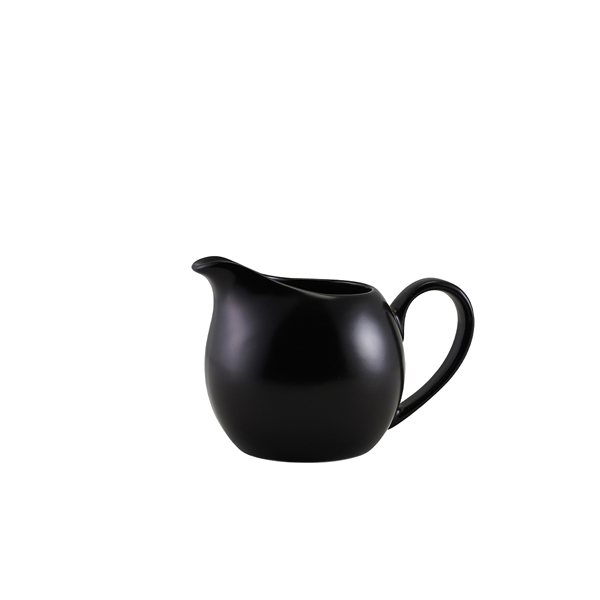 Jug porcelain matte black – 140 ml (6 pcs.)