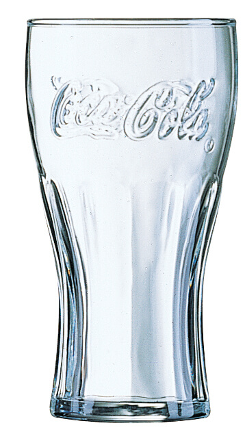 Coca-Cola Contour glass, Arcoroc - 270ml, 0,2l CM