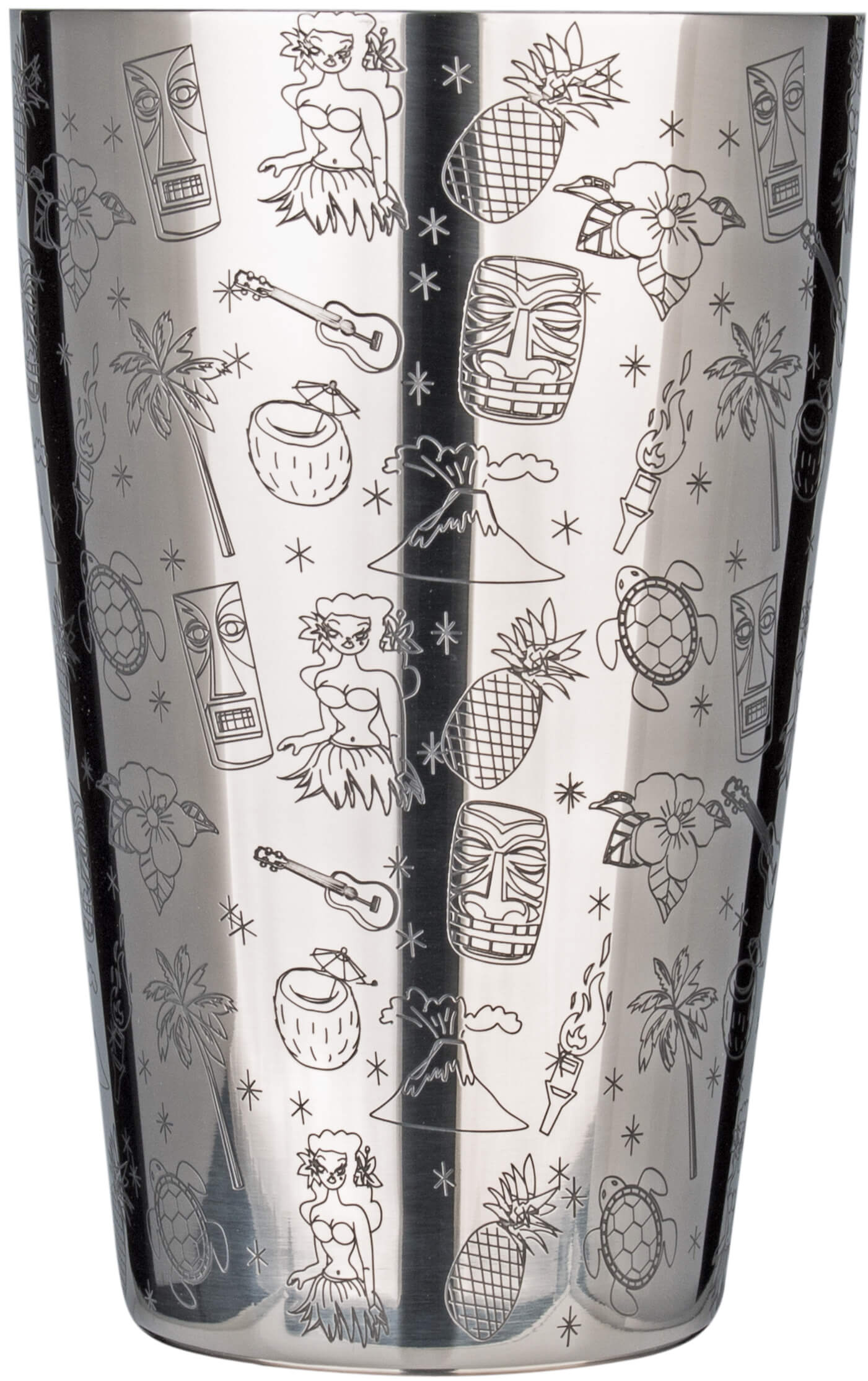 Speed Shaker Tiki, Urban Bar - stainless steel (630ml)