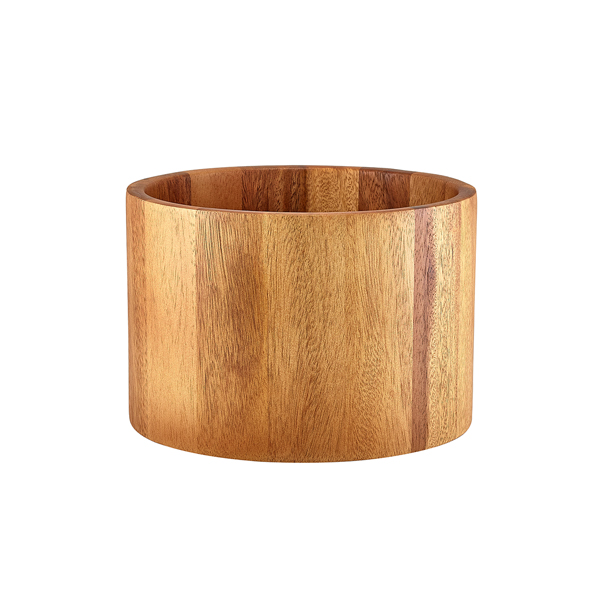 Straight Sided Bowl, Acacia Wood - 22,5x15cm Straight Sided Bowl, Acacia Wood - 22,5x15cm