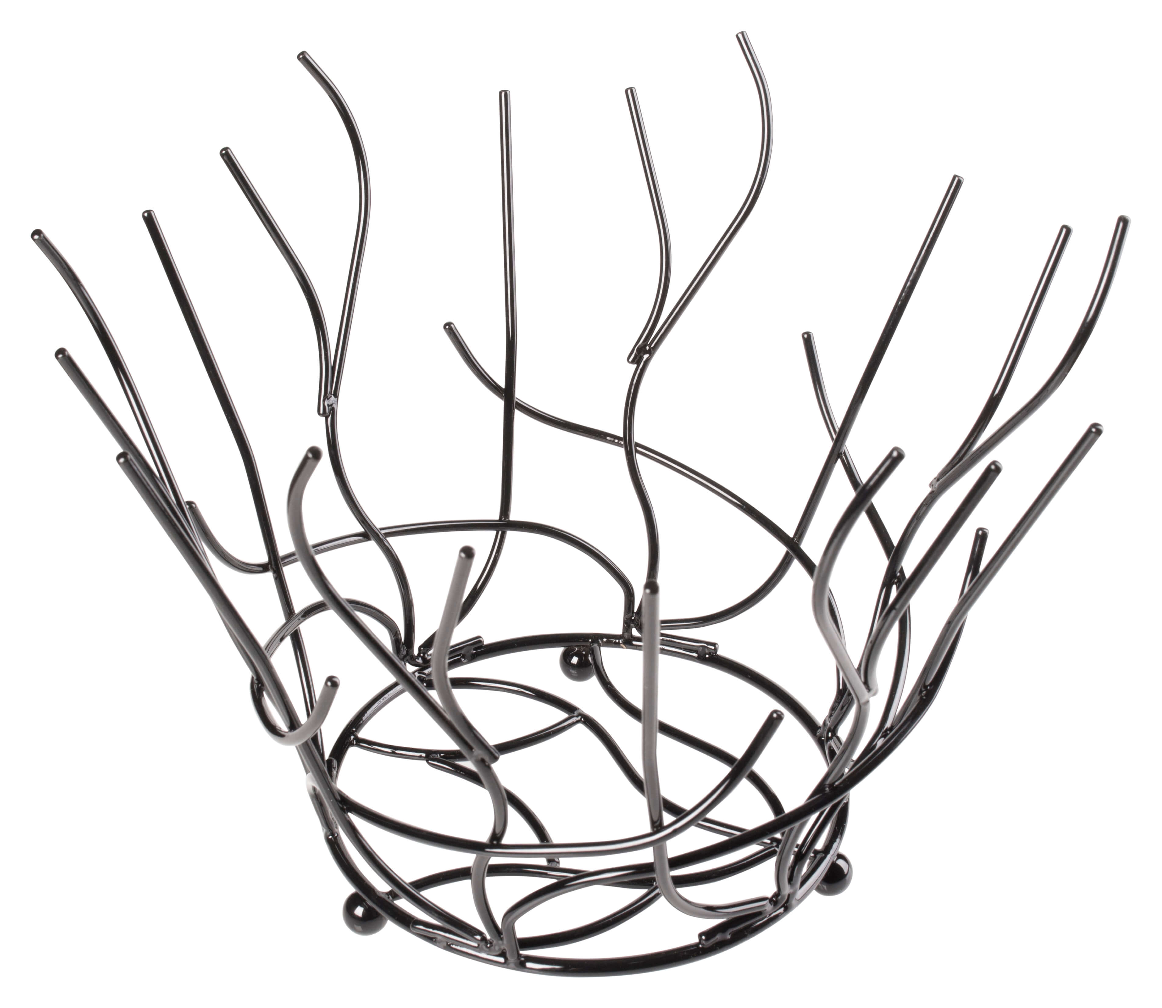 Fruit basket Web, black - 21x30cm