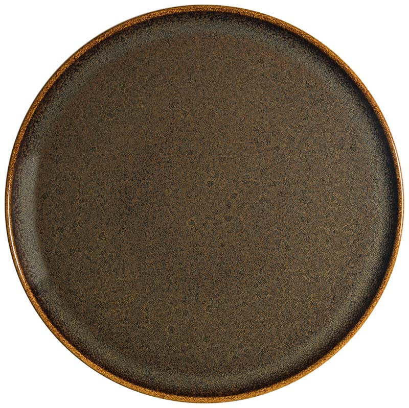Bonna Ore Tierra Gourmet Pizza plate 32cm brown - 6 pcs. Bonna Ore Tierra Gourmet Pizza plate 32cm brown - 6 pcs.