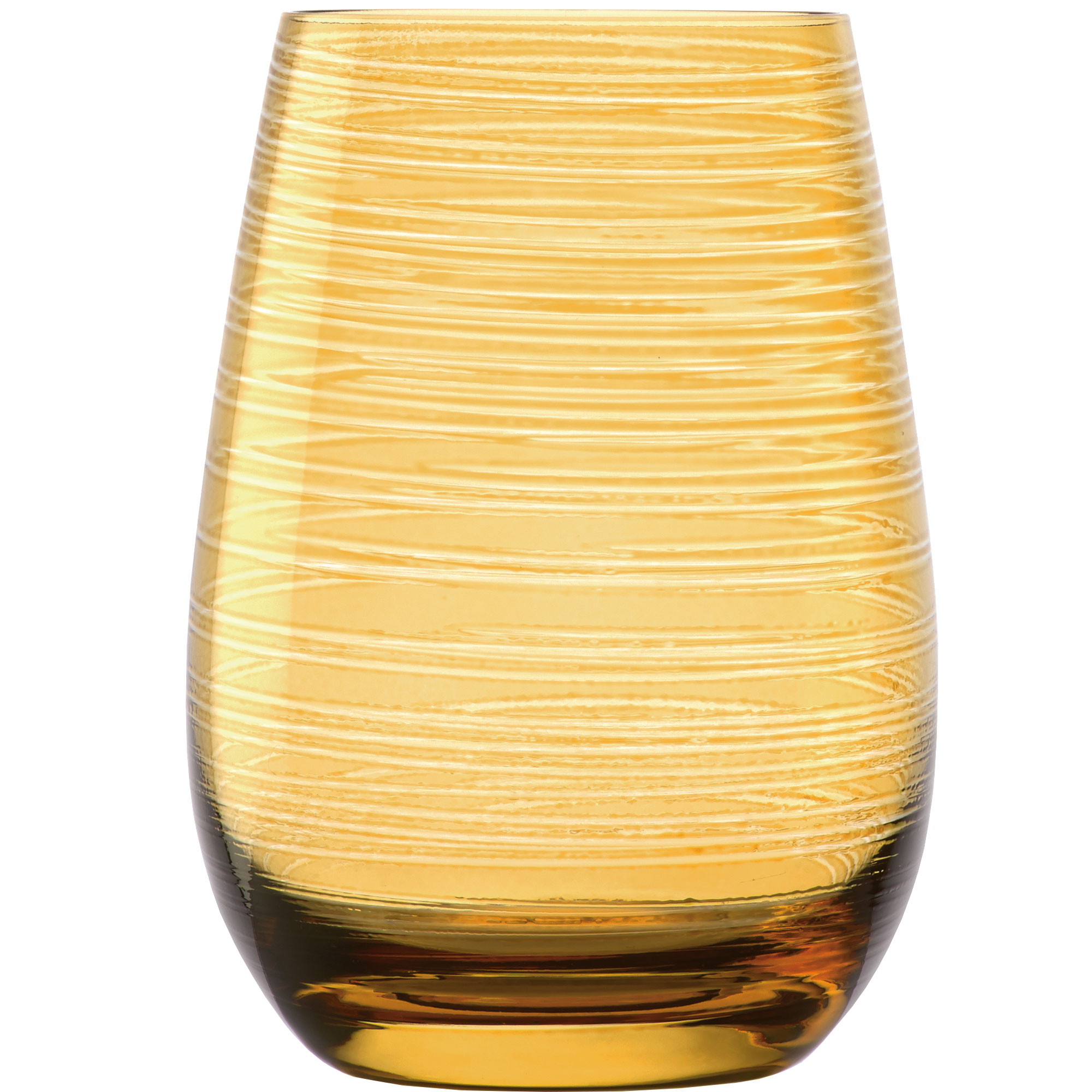 Tumbler Twister amber, Stölzle - 465ml (1 pc.)