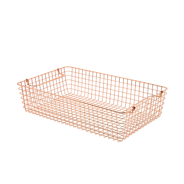 GN 1/1 Display basket, wire - copper-colored