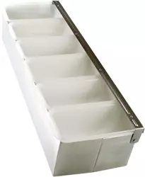 Condiment holder - 6 container 0,6l Condiment holder - 6 container 0,6l