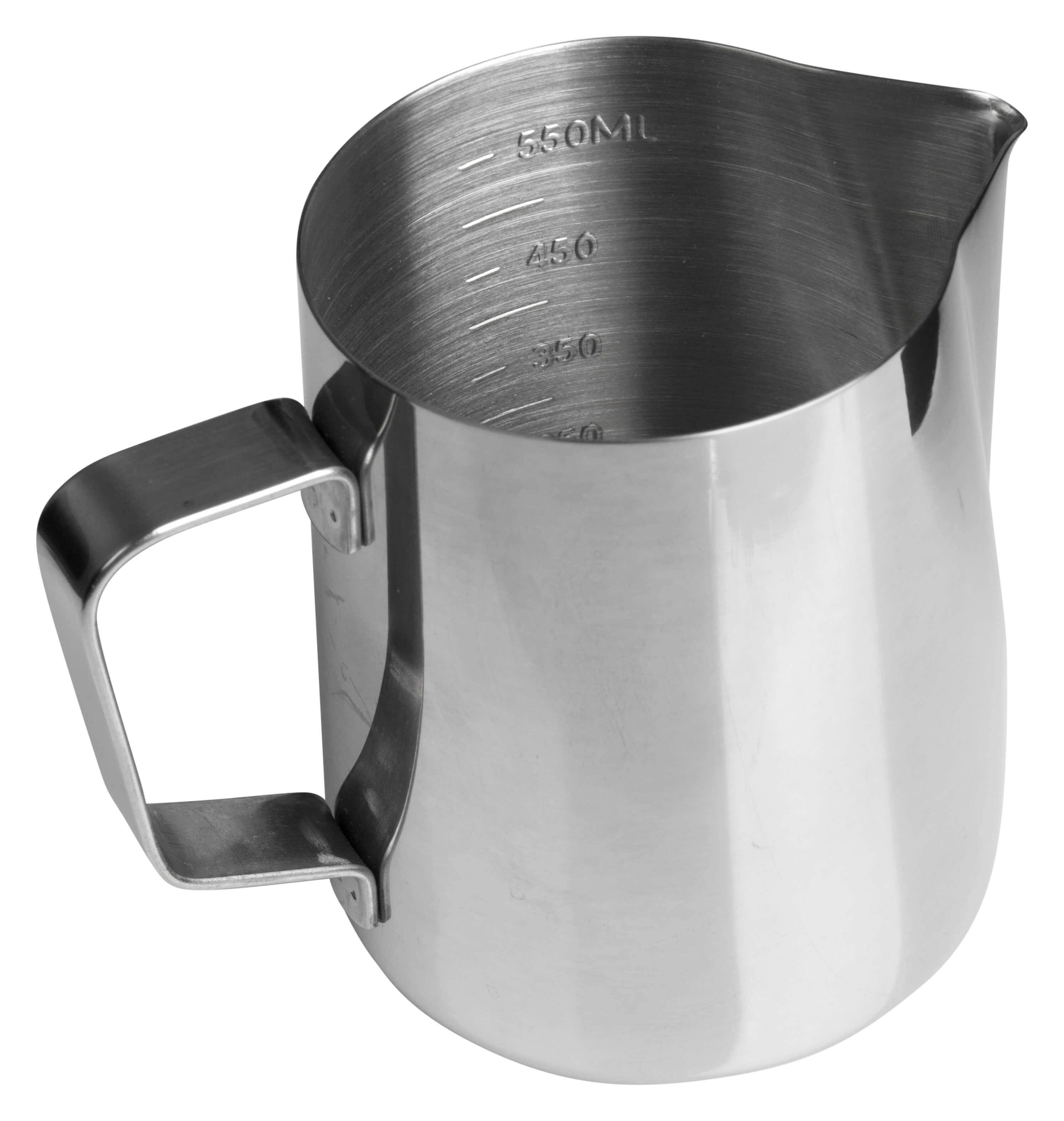 Milk jug, stainless steel with scaling - 600ml