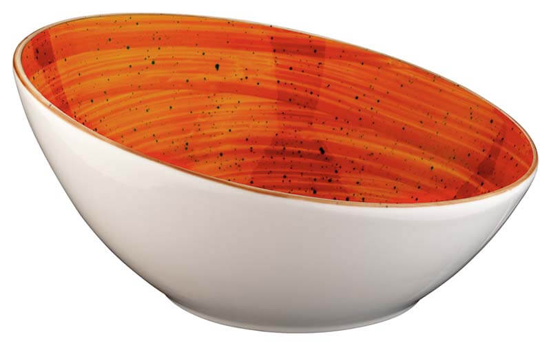 Bonna Aura Terracotta Vanta Bowl 16cm orange - 12 pcs.