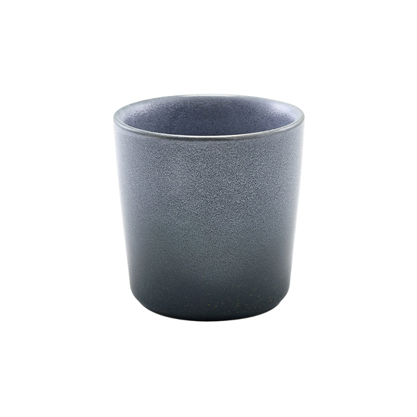 Snack cup Forge stoneware graphite gray – 8,5 x 8,5 cm (6 pcs.)