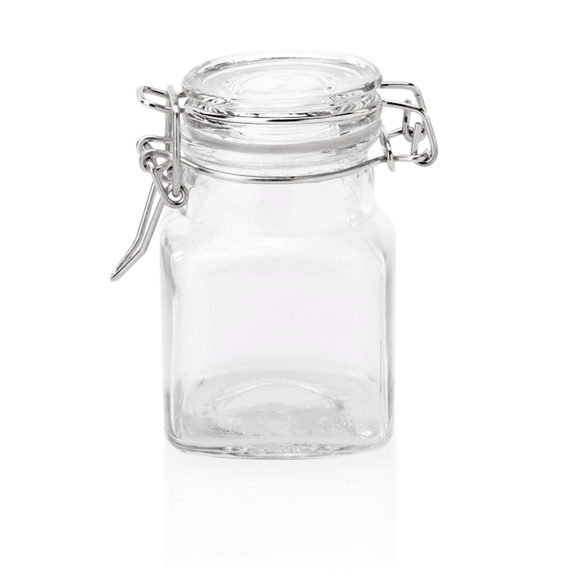 Swing top glass, opal/tempered glass - 100ml Swing top glass, opal/tempered glass - 100ml