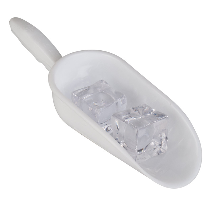 Ice scoop, polypropylene white - 100ml