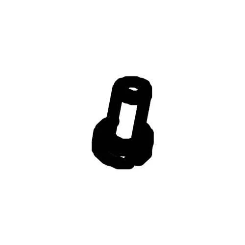 Nut H M4 x 10 - Santos #38 (38357) Nut H M4 x 10 - Santos #38 (38357)