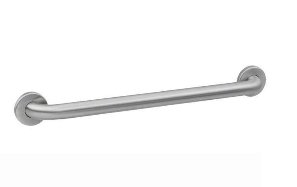 Handrail stainless steel, straight - 600x120mm