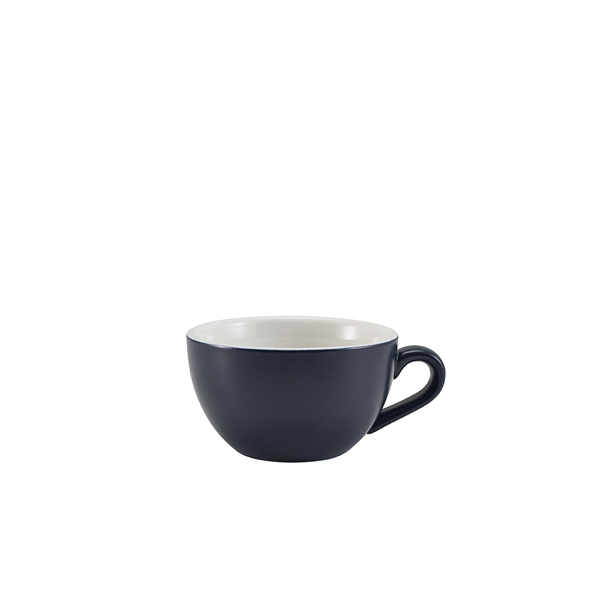 Cappuccino cup porcelain matte blue – 175 ml (6 pcs.)